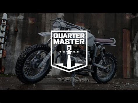 When you're the kind of rider who dreams of the moment you can get back on your bike the second you step off of it, you're officially an enthusiast. ICON 1000 Quartermaster - YouTube | Bmw scrambler ...