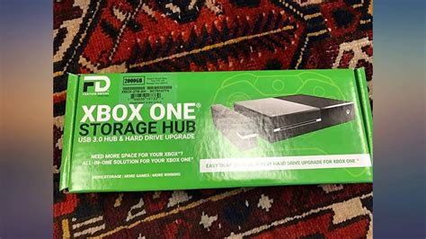 Fantom Drives Xbox One 2tb Easy Snap On Hard Drive With Built In 3 Usb