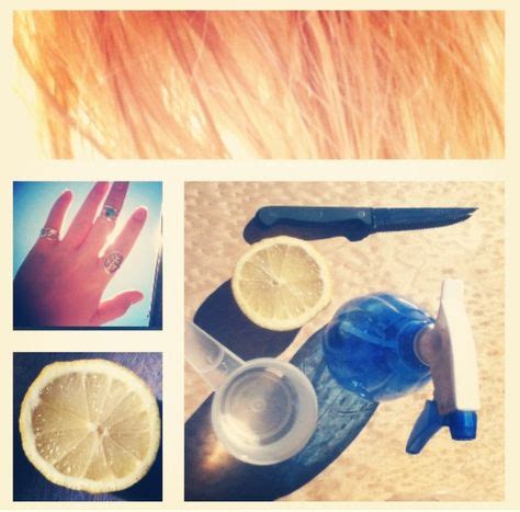 You'll need about two parts water and one part lemon. D.I.Y bleaching your hair with lemon juice. 1cup warm ...