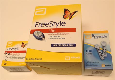 Free FreeStyle Meter and Lancets with Purchase of 250 ...