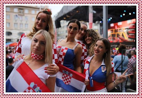 Croatian Girls Are The Best Support For Their National Team