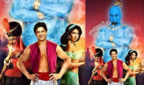 Shah Rukh Khan As Aladdin Priyanka Chopra As Princess Jasmine Sanjay