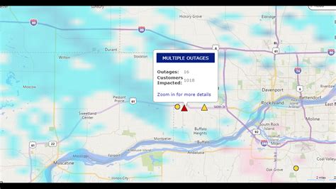 Bluegrass Energy Power Outage Map