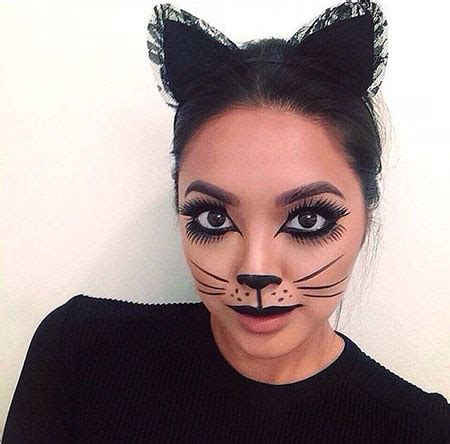 Halloween cat eye makeup look. 15 Best Halloween Cat Makeup Looks & Ideas 2016 | Modern ...
