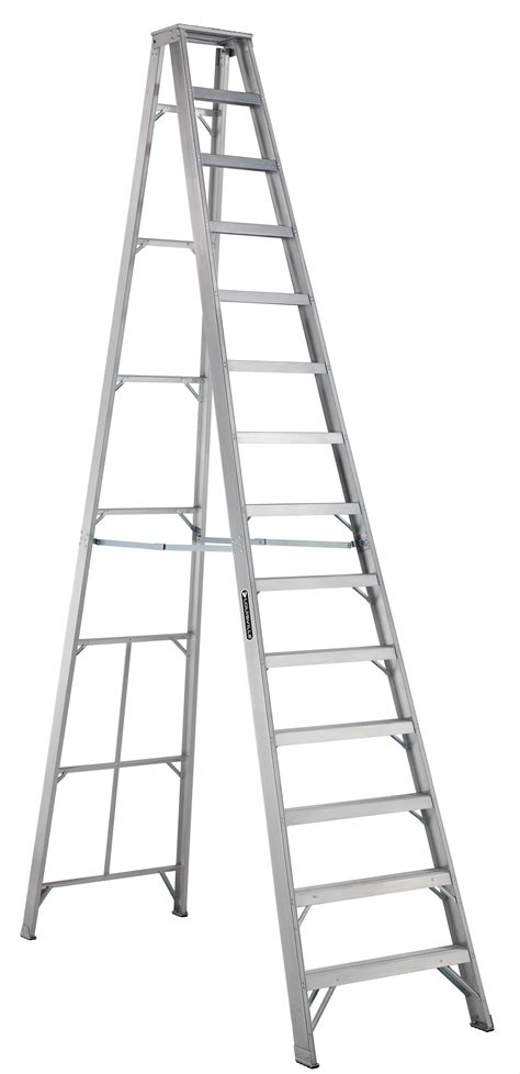 Louisville Ladder As1014 14 Ft Aluminum Step Ladder Type Ia 300 Lbs