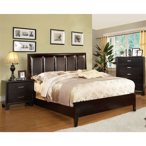 You can even find queen bedroom sets with mattress included. Furniture of America Contemporary 2-Piece Leatherette Bed ...