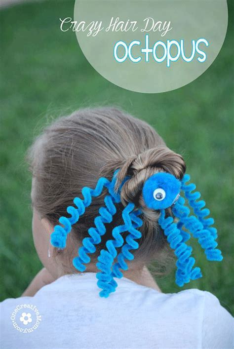 Here are our crazy hair day ideas! 25+ Crazy, Scary & Cool Halloween Hairstyle Ideas For Kids ...