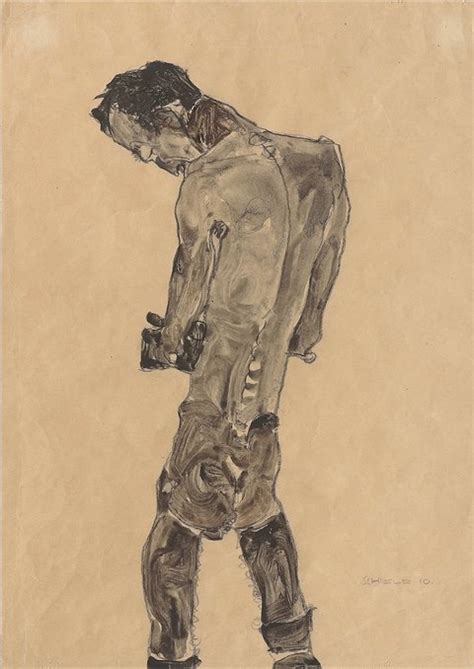 Egon Schiele Male Nude Self Portrait Kallir Available My Xxx Hot Girl
