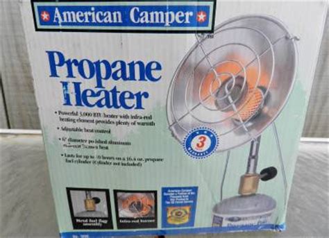 These heaters are as powerful as they are frugal. American Camper Portable Propane Heater | eBay