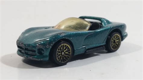 1996 Hot Wheels Gold Medal Speed Dodge Viper Rt10 Dark Metalflake Gre