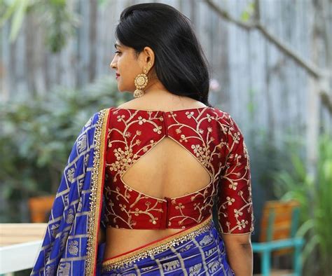 A Stunning Collection Of Full 4k Blouse Back Neck Designs For Silk Sarees Over 999 Images