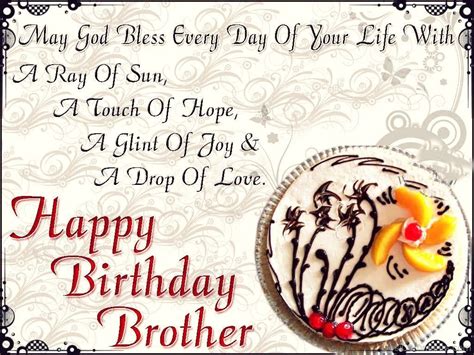 Have fun and enjoy your birthday celebration. Birthday Wishes for Brother Pictures, Images, Graphics for ...