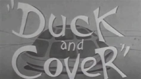 At least in theory, the united states was more vulnerable than it ever had been. Duck and Cover Bert the Turtle - YouTube