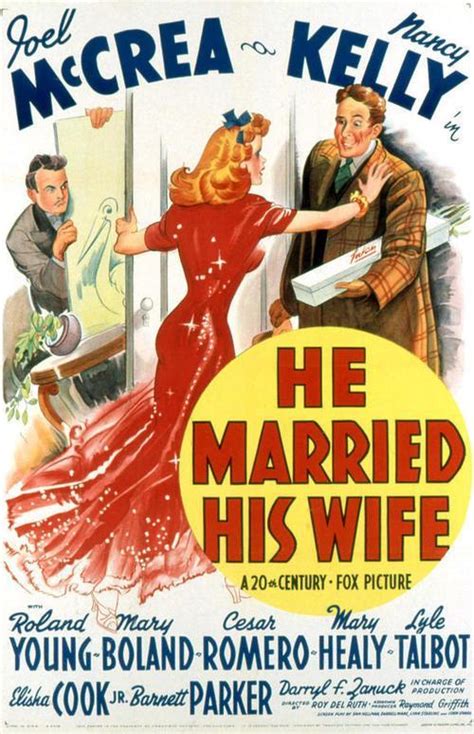 He Married His Wife 1940 Filmaffinity