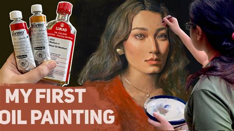 My First Oil Painting Full Process From Priming To Varnishing Youtube