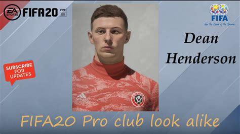 ● amazing best saves & passes show 2019/2020 so far ● 4k. FIFA 20 Dean Henderson Look alike in Sheffield United ...