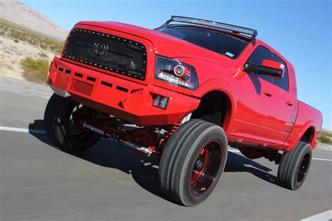 I have a 1999 quad cab short bed and im considering having it converted to a long bed. Radical Fire Truck - Lifted Dodge Ram Megacab — CARiD.com ...