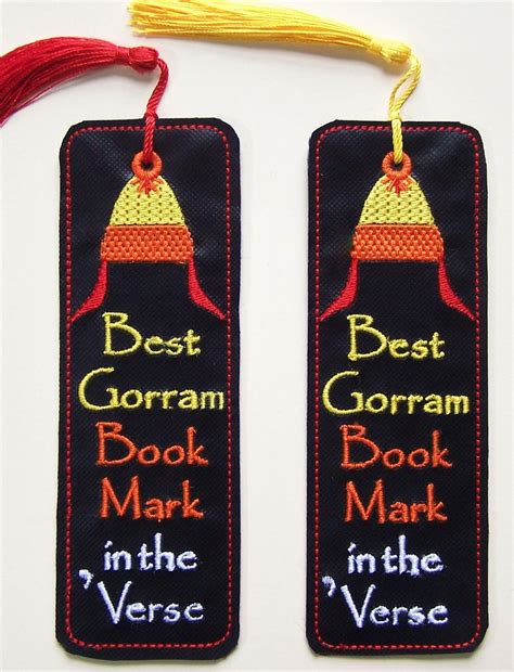 Firefly Themed Book Mark Bookmarks Embroidered Patches Machine