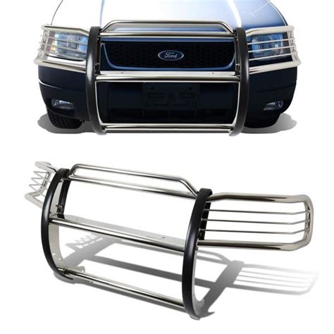 01 04 Ford Escape Brush Grille Guard Stainless Steel Ca Auto Parts