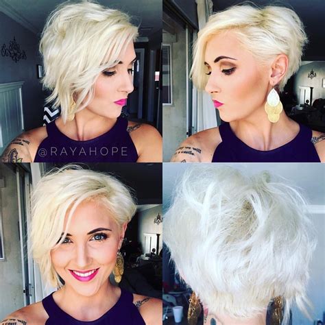 40 hottest short hairstyles short haircuts 2019 bobs pixie cool colors