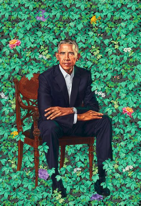 Potus Barack Obamas Official White House Portrait In 2019 Obama