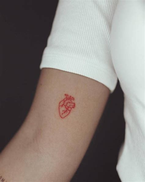 Red Ink Tattoos Subtle Tattoos Simplistic Tattoos Mini Tattoos
