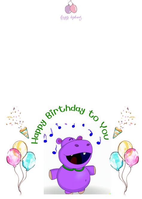 Printable Happy Birthday Card Happy B Day Card Happy Etsy