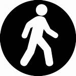 Icon Walking Pedestrian Walkin Testing Path Symbol
