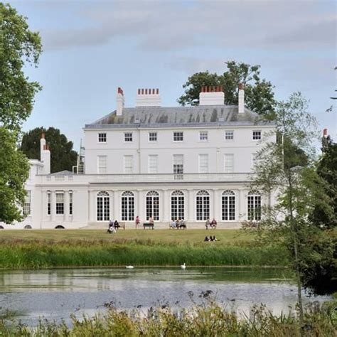 A View Of Frogmore House Overlooking The Garden Windsor Great Park