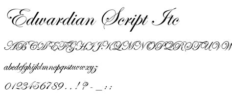 10 matches i was told this was buffet script but i compared it to the sample on veer.com and, though similar, it doesn't seem to. ШРИФТ EDWARDIAN SCRIPT ITC ДЛЯ КИРИЛЛИЦЫ СКАЧАТЬ БЕСПЛАТНО