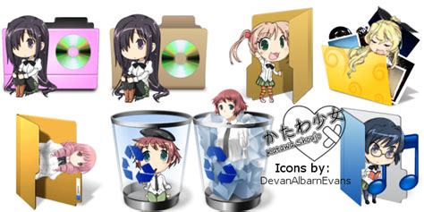 7 Anime Desktop Icons Images Free 3d Animated Desktop Icons Anime