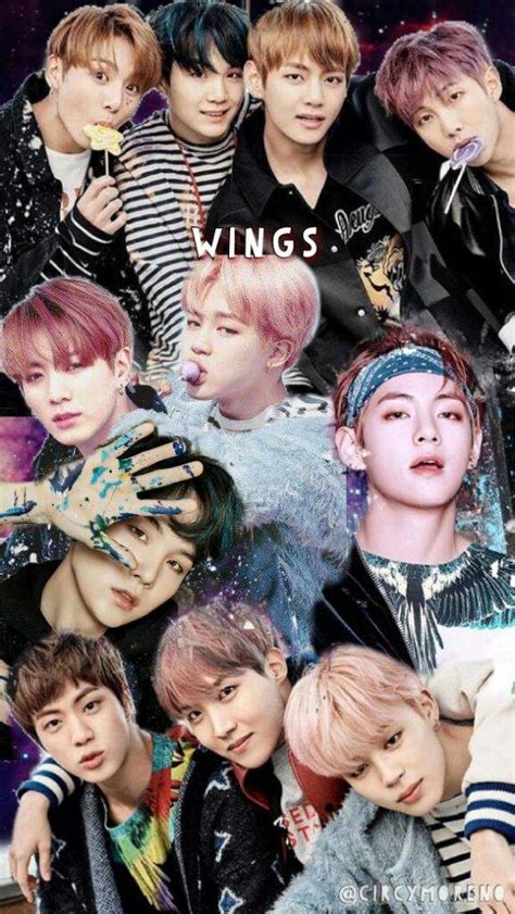 Edit para fondo de pantalla BTS WINGS :) | ARMY's Amino Amino