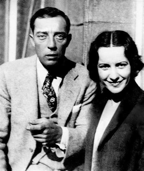 Buster Keaton With Wife Natalie Talmadge 1920s Hollywood Silent