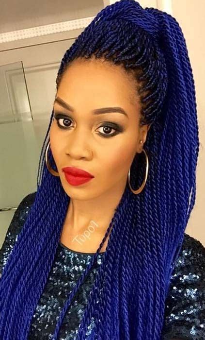 49 Senegalese Twist Hairstyles For Black Women Stayglam Long