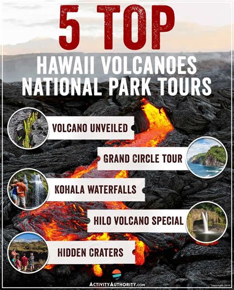 Top 5 Hawaii Volcanoes National Park Tours Best Hawaii Volcano Tours