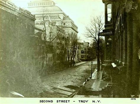2nd St 1880s Troy Ny Troy New York Old Photos