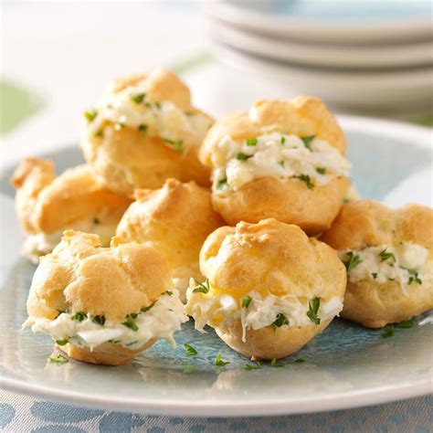 Party Crab Puffs Recipe How To Make It Taste Of Home