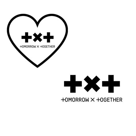 Txt Logo Tomorrow X Together Digital Download Kpop Svg Etsy