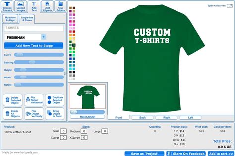 Designing A T Shirt With Simple Software Free Sample Example