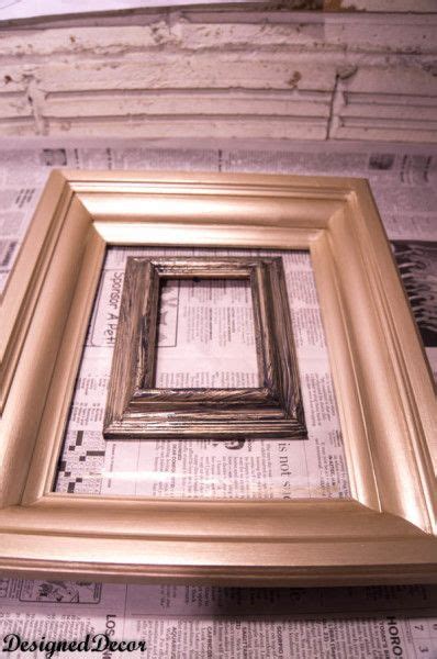 Repurposed Picture Frames With Modern Masters Paint Painted Picture
