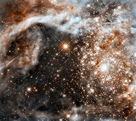 Star Forming Region 30 Doradus In The Large Magellanic Cloud Galaxy