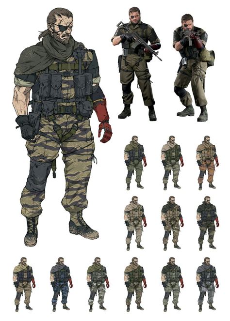 Shop these exclusive designs now and benefit from free shipping! Big Boss Concept Art from Metal Gear Solid V #art #artwork ...