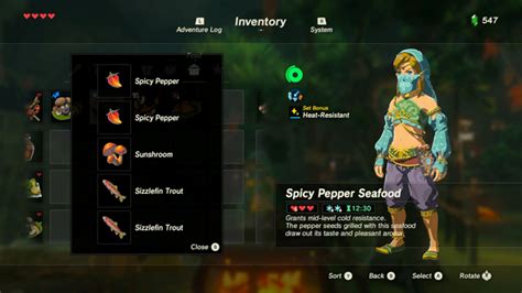 Zelda breath of the wild fairy fountain kaysa location. The 10 Best Recipes in Zelda: Breath of the Wild :: Games ...