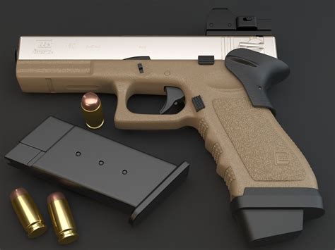 Главная / дополнительное оружие / glock 18c. 3d glock 18c