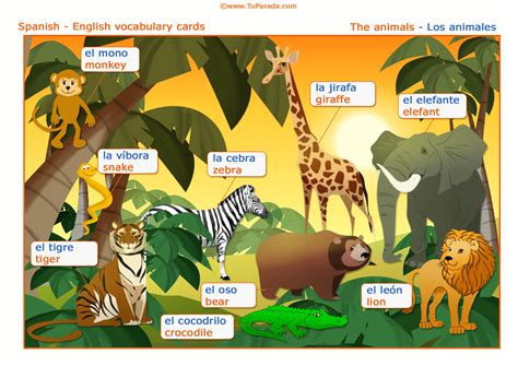 Aquí encontrarás una lista de animales en ambos idiomas y también muchas actividades para. Enviar tarjeta, postal, Vocabulario: Animales - Animals.