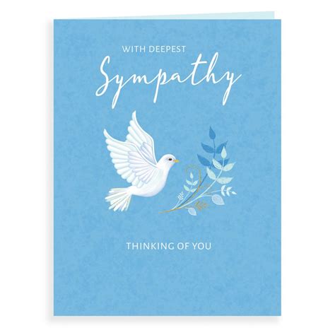Free Printable Sympathy Cards For Any Loss Condolence 41 Off