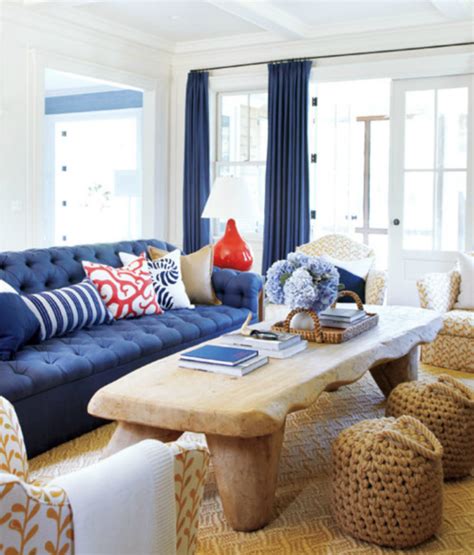 Pairing darker hues with patterns in cushions and. Navy Blue Living Room Decorating Ideas | Zion Modern House
