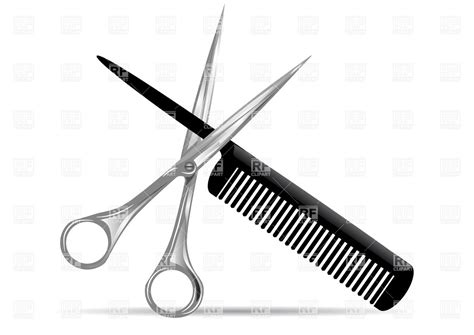 Hair Stylist Scissors Vector At Collection Of Hair