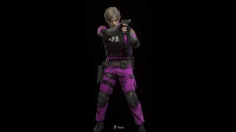 Leon Rpd Outfit Skins Resident Evil 4 Remake Mods