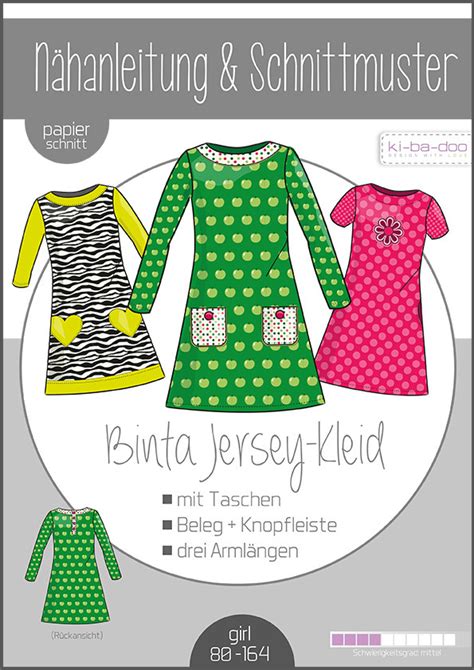 Zurzeit nähe ich ja für meine kinder am liebsten leggings, sie sind so schnell genäht und sehen super aus. Schnittmuster kibadoo A-Linien-Kleid Binta